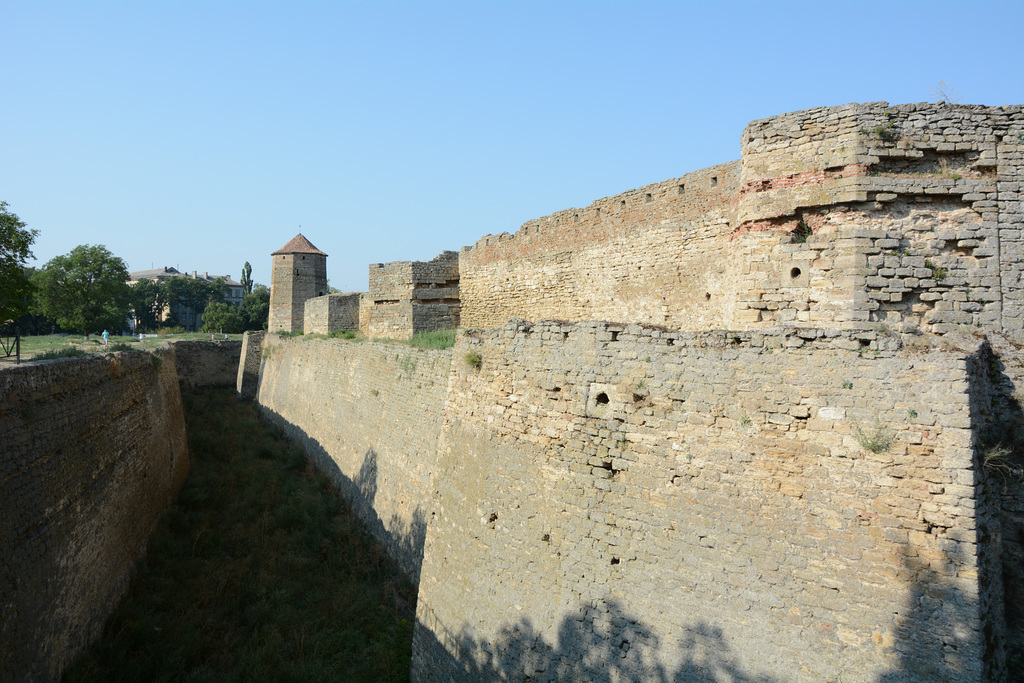 Крепость Аккерман, Восточная стена и Девичья башня / Fortress of Akkerman, Eastern Wall and Maiden Tower