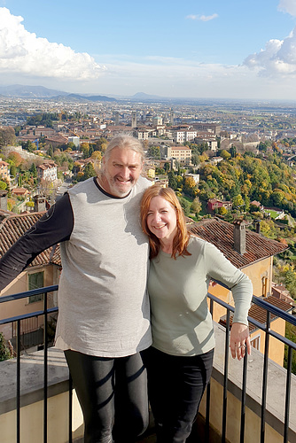View over Bergamo