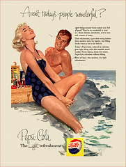 Pepsi-Cola Ad, c1955