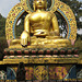 Bouddha à Swayambunath (Swayambu), près de Kathmandu (Népal)