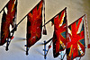 Old Military Flags in The Cathedral