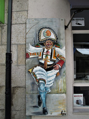 Cigarrón - a character of local Carnival.