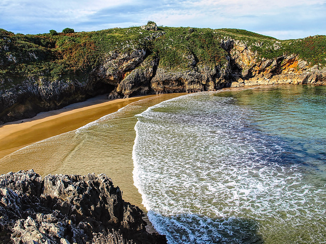 Playa Tallada. Llanes. Asturias.