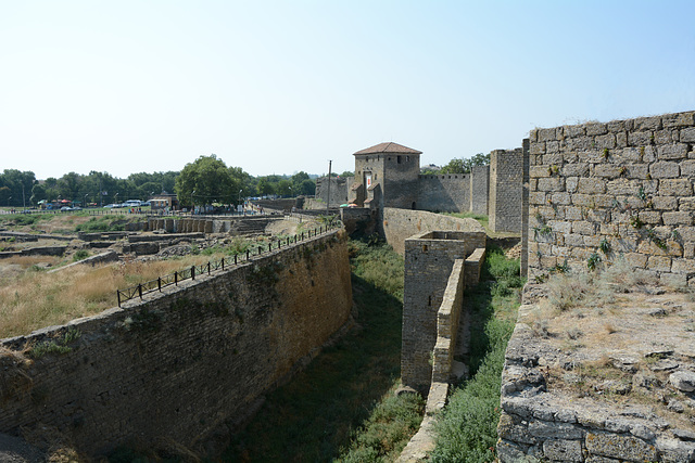 Крепость Аккерман, Восточная стена со рвом / Fortress of Akkerman, Eastern Wall with a Moat