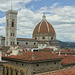 Florence rooftops with Duomo