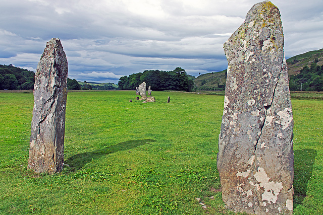 X Formation Standing Stones