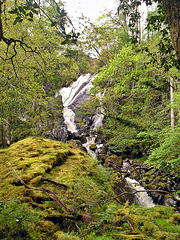 Water Falls at Letterewe May 2004
