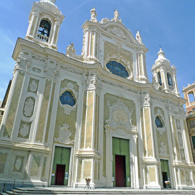 Italy - Finale Ligure, Basilica di S. Giovanni Battista