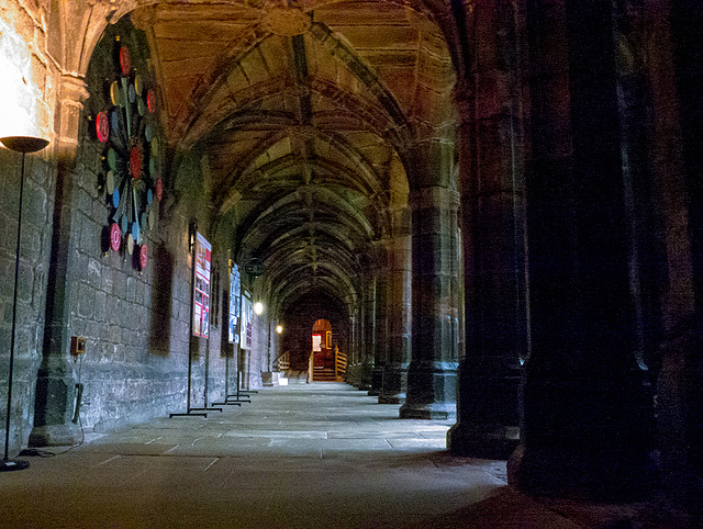 Chester cathedral cloisters