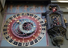 Uhr am Berner Zytglogge ( Glockenturm )