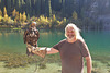 An Eagle at Lake Kaindy