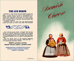 Danish Cheese Pamphlet, c1955