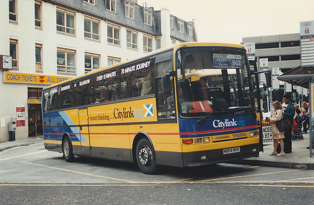 Parks (Scottish Citylink contractor) N804 NHS in Edinburgh - 2 Aug 1997