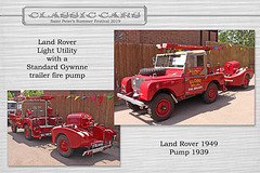 Land Rover 1949 Gwynne pump 1939
