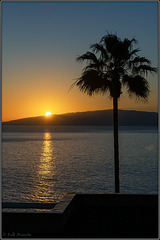 Sonnenuntergang über La Gomera