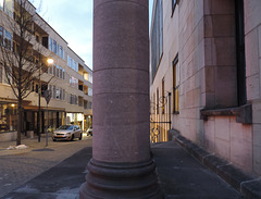 Pillars of the  Town Hall