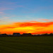 Gnosall sunset (Nikon D7000)