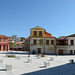 Albania, The Quarter of Colorful Houses in the Old Town of  Vlorë
