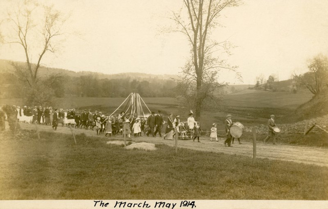 Maypole March, May 1914
