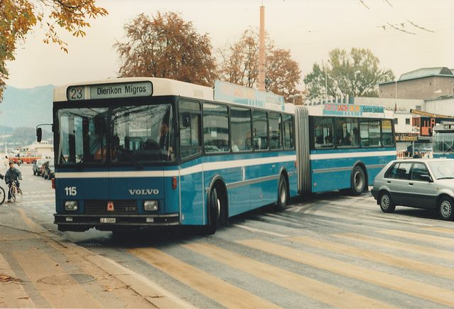 VBL (Luzern) 115 - 12 Nov 1987