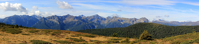 Panoramablick vom Steiner Mandl nach Westen