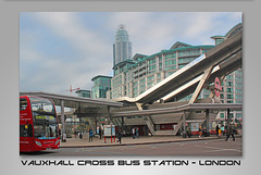 Vauxhall Cross bus station - London 30 10 2014
