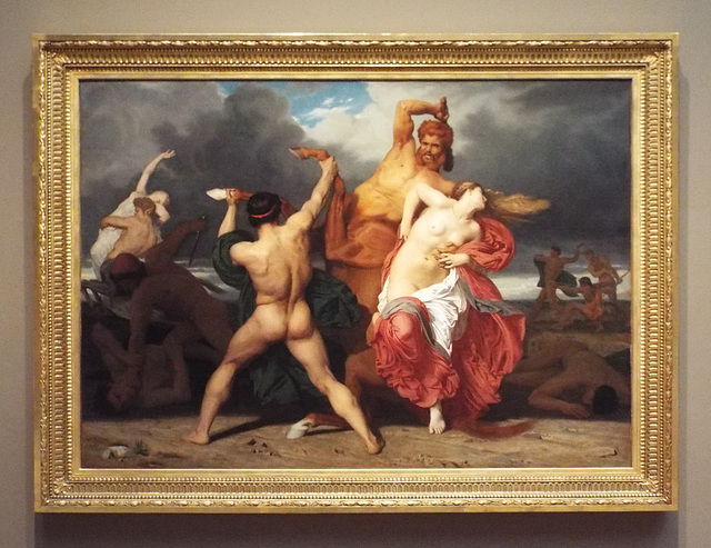 Battle of the Lapiths and Centaurs by Bouguereau in the Virginia Museum of Fine Arts, June 2018