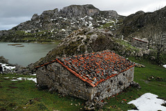 Lago La Ercina, Picos de Europa, Summer house or winter shed?