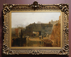 Saltash with Water Ferry by Turner in the Metropolitan Museum of Art, January 2022