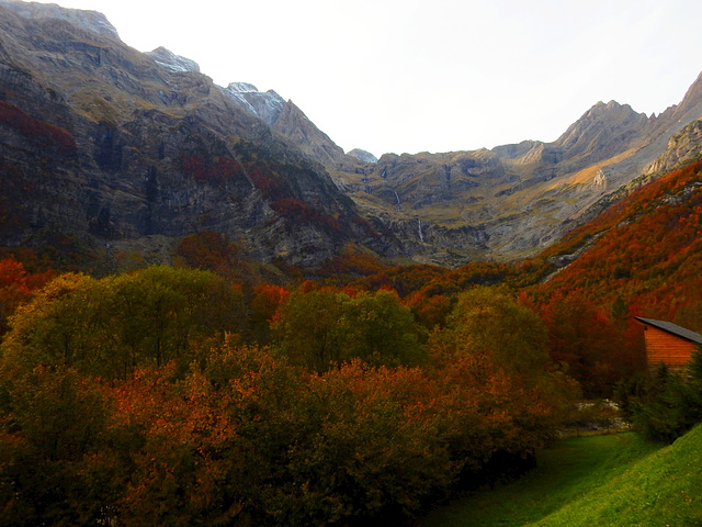 autumn in the Spanish Pyrenees
