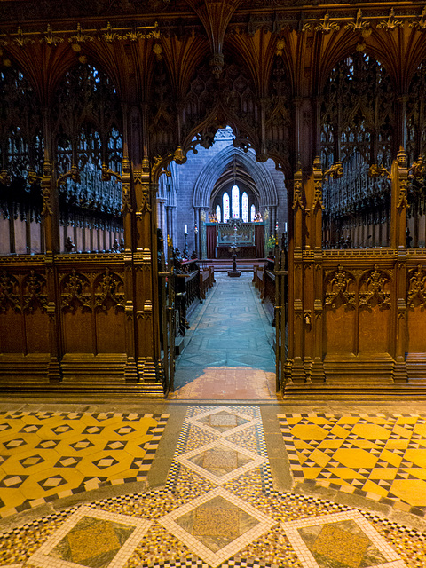 Chester cathedral interior