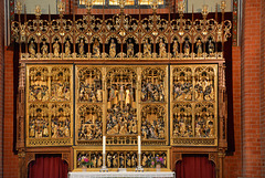 Altar in der Pfarrkirche St. Marien in Güstrow
