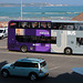 Bournemouth University "Unibus"-liveried double decker