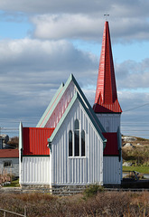 St. John's Anglican Church, Peggys Cove, Nova Scotia