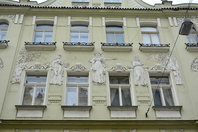 Prague 2019 – Art Nouveau house