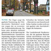 Ein Artikel aus der „REGIONAL RUNDSCHAU“ (Stadtblattverlag Teltow), Ausgabe vom 27.11.2019 (48. KW). Es wird vom Herumgezerre um die Erneuerung der L794 berichtet (Abschnitt zwischen Teltow und Ruhlsdorf).