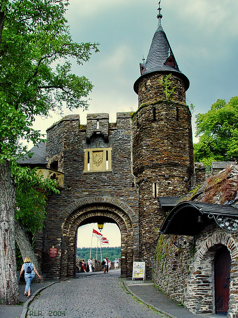 Cochem, das äußere Tor der Reichsburg