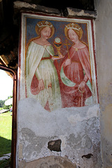 gotisches Fresko