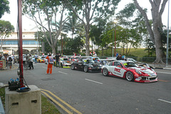 Porsche Super Cup Cars In Singapore