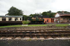 Steam Train At Buckfastleigh