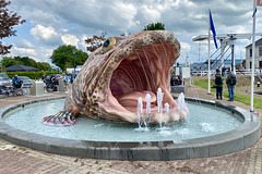 Fish fountain for Stavoren