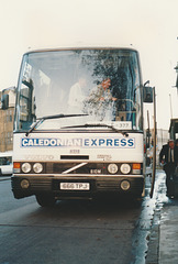 Tayside Public Transport 666 TPJ (D312 ETS) at Cambridge - 24 Oct 1989