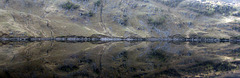 Loch Treig reflection (view on black)