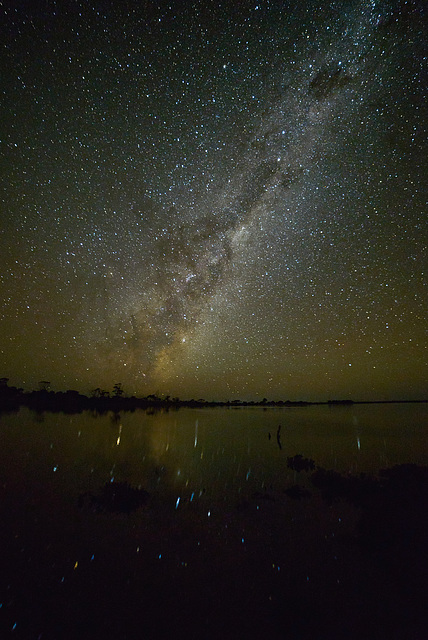 Milky Way on the water