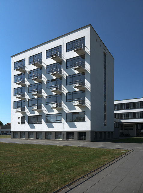 student dormitory, Bauhaus Dessau