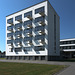 student dormitory, Bauhaus Dessau