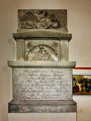 Freyenstein, Grabmal in der Marienkirche