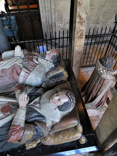 burford church, oxon (40) c17 tomb of lord justice tanfield +1625, attrib. to gerard christmas 1628