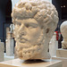 Head of Lucius Verus in the Archaeological Museum of Madrid, October 2022