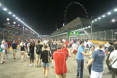 Crowds At The Singapore F1 Grand Prix 2015